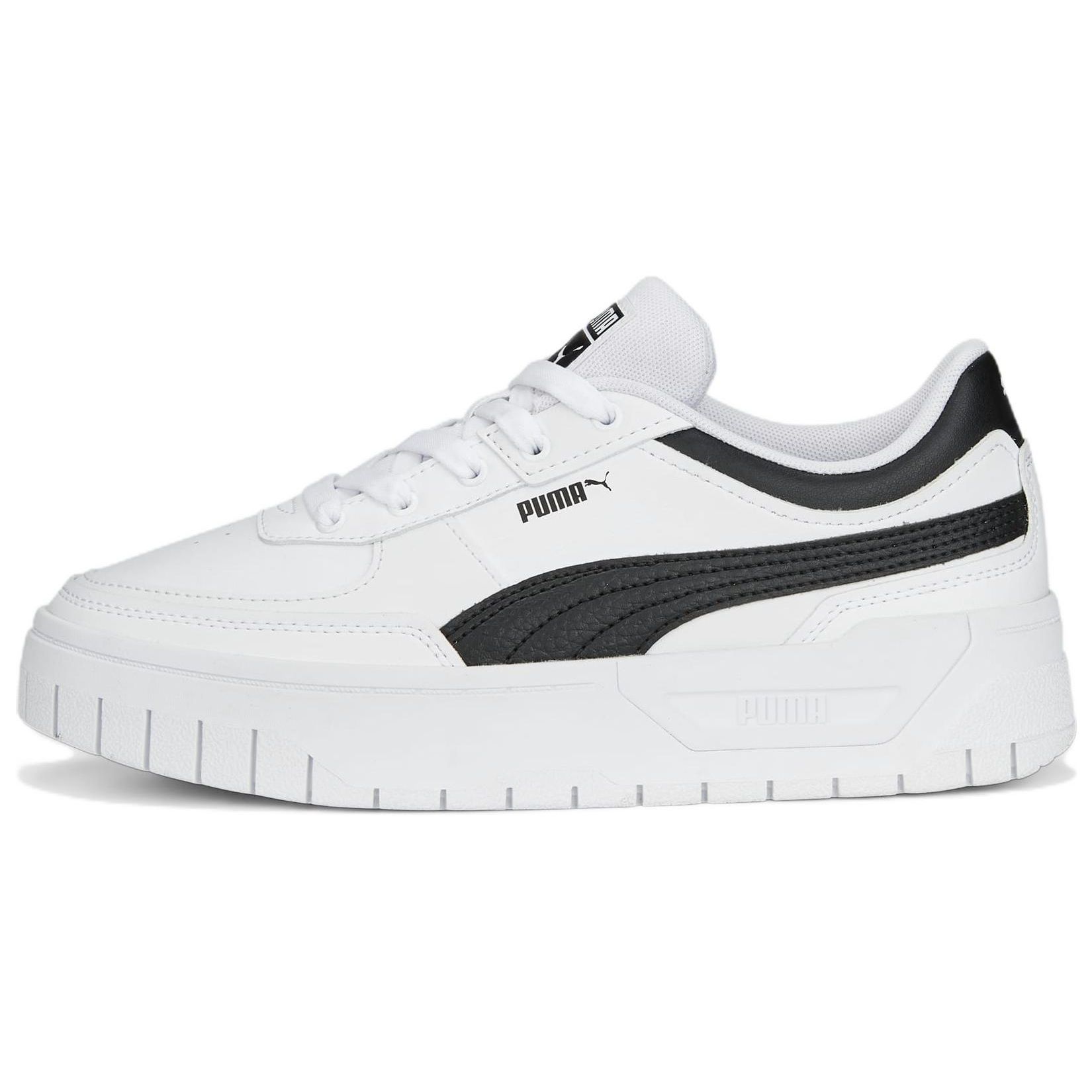

Puma Cali Dream Leather White Black Women Sneakers 392730-04 35.5