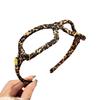 Women's High-End Leopard Velvet Eyeglasses Headband - Versatile Fashion Hair Accessory for Summer