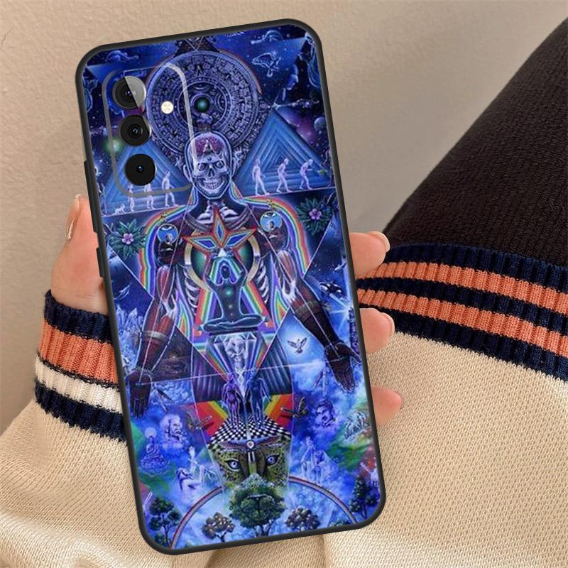 Spiritual Trippy Psychedelic Case For Samsung Galaxy A54 A34 A14 A56 A36 A16 A06 A13 A53 A12 A22 A32 A52 A35 A17 A15 A55