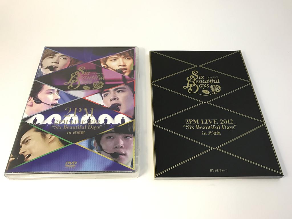 2PM LIVE 2012 Beautiful In Budokan Press Limited "Six Days" (First Edition) [DVD]