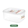 ZISIZ Stackable Airtight Refrigerator Food Storage Containers