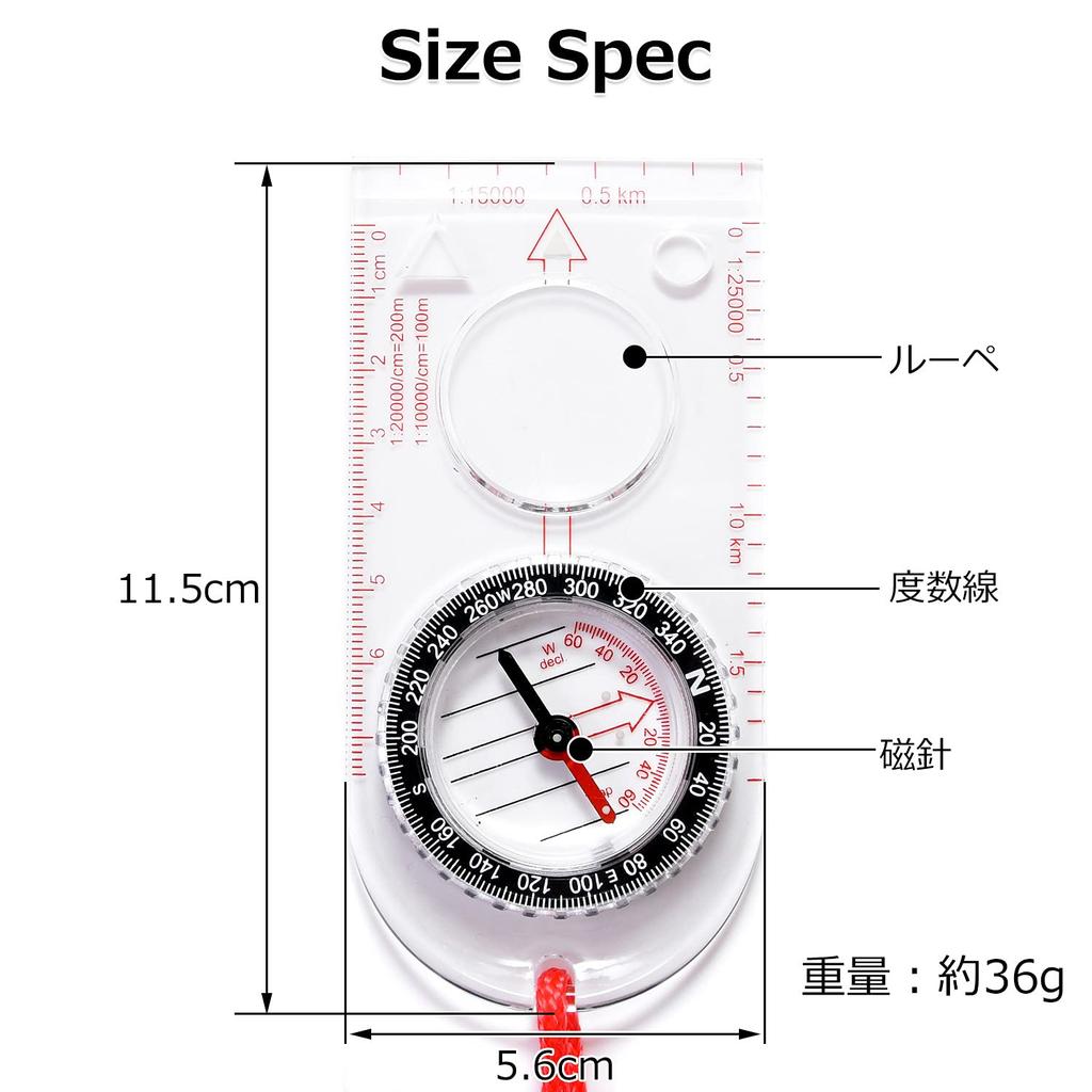 [Tmwinners] Compass Direction Magnet Direction Magnet (Temperature Resistance: -30 to