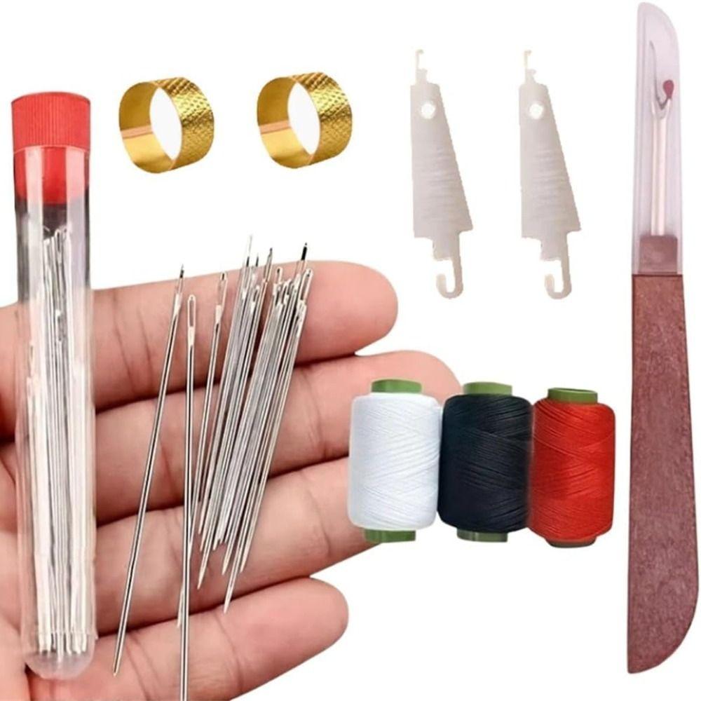 31/34/37PCS Multi-Purpose Sewing Tool Set Needle and Thread Kit  DIY Apparel Sewing Supplies