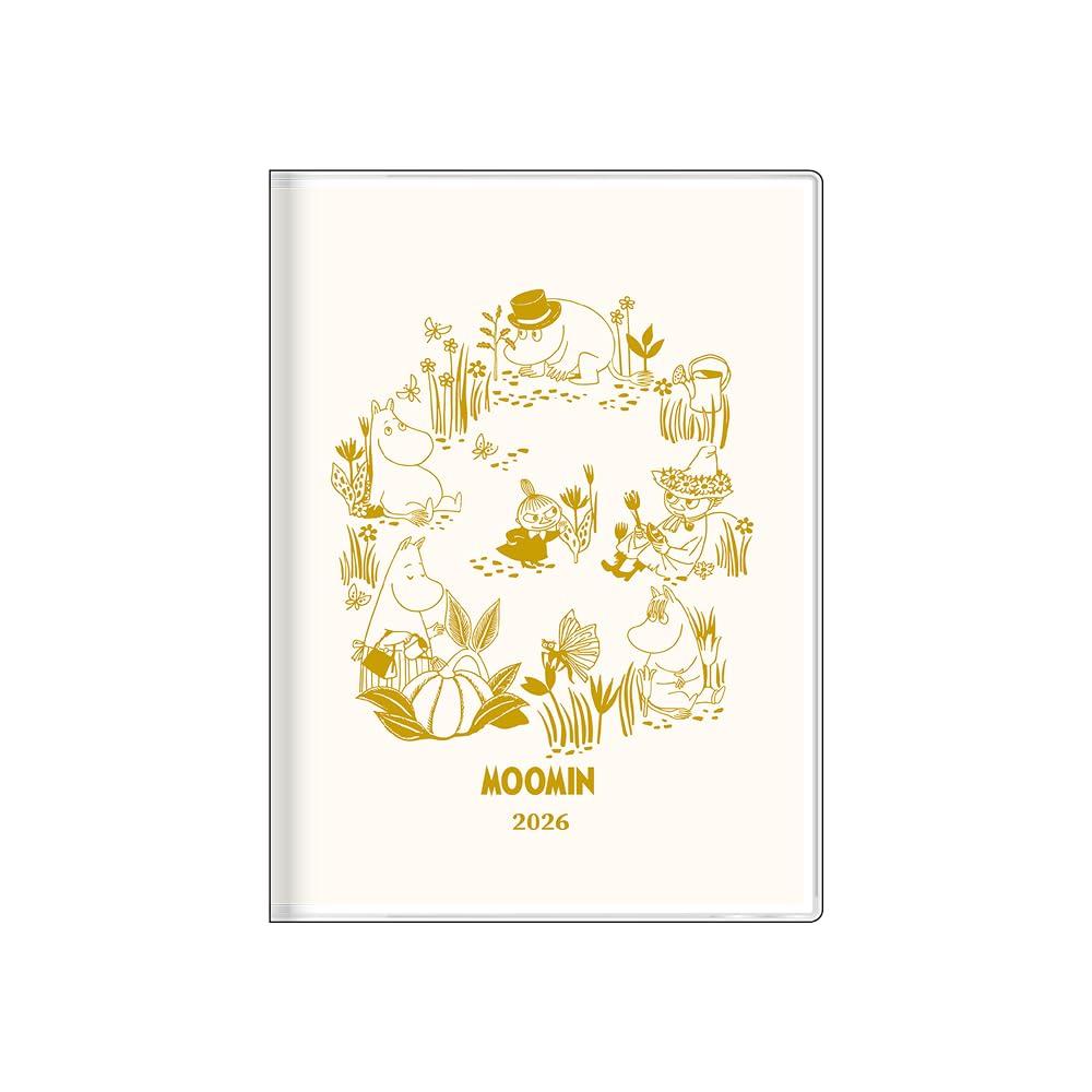 

Канцелярские товары Еженедельник Муми-тролли 2026 B6 Друзья S2959020 Sun-Star