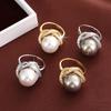 Exquisite Princess Qianjin Layered Bead Open Ring - Versatile Women's Jewelry