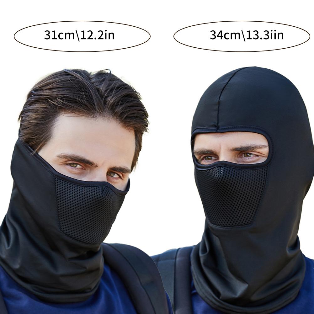 2025 Outdoor Mens Hiking Cycling Mask Scarf Breathable Neck Gaiter Sport Motorcycle Summer Sun Ultra UV Protection Face Cover