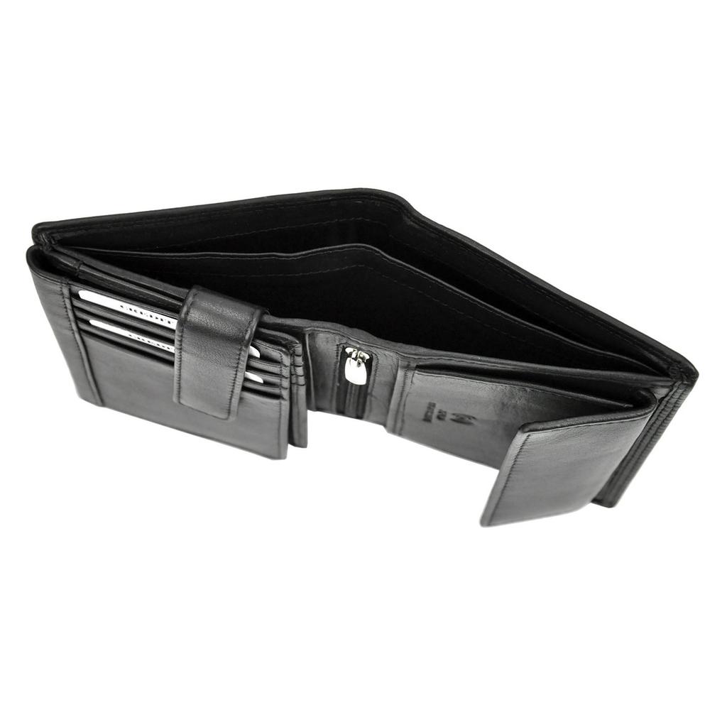 Skórzany Męski Portfel Albatross SN MW07 RFID