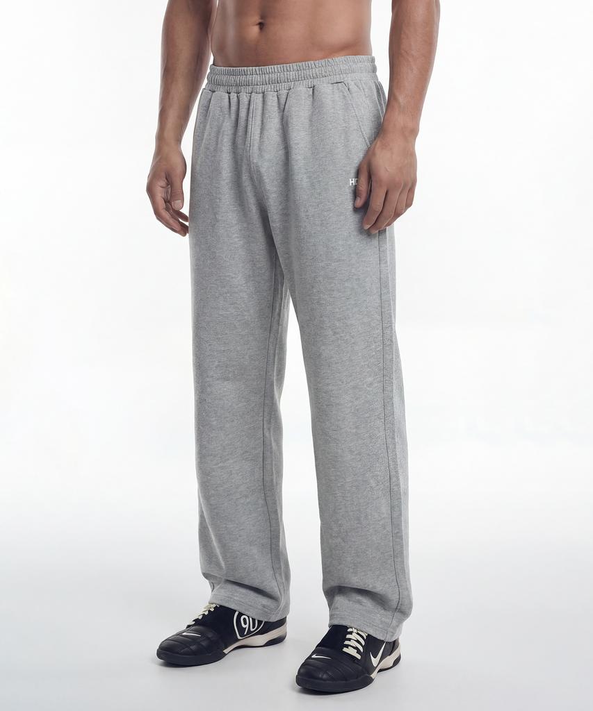 H Dex Easy Daily Wide Pants (Melange Gray)