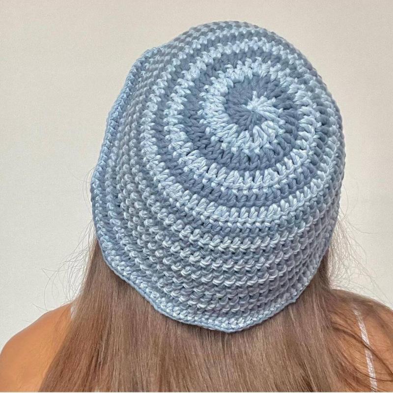 New Pure Hand Knitted Cute Little Animal Fisherman Hat for Adults