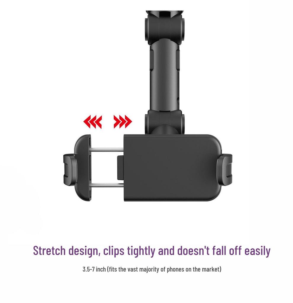 Telescopic Suction Cup Phone Holder with Quick Release for Car Dashboard