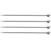 2Pcs Cocktail Pick Stirring Sticks Martini Picks Stainless Steel Fruit Sticks Bar Tools Drink Party