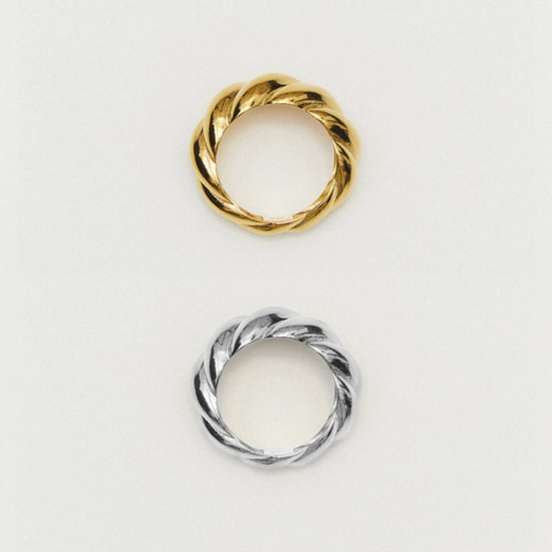 comelico atelier Croissant Bold Ring