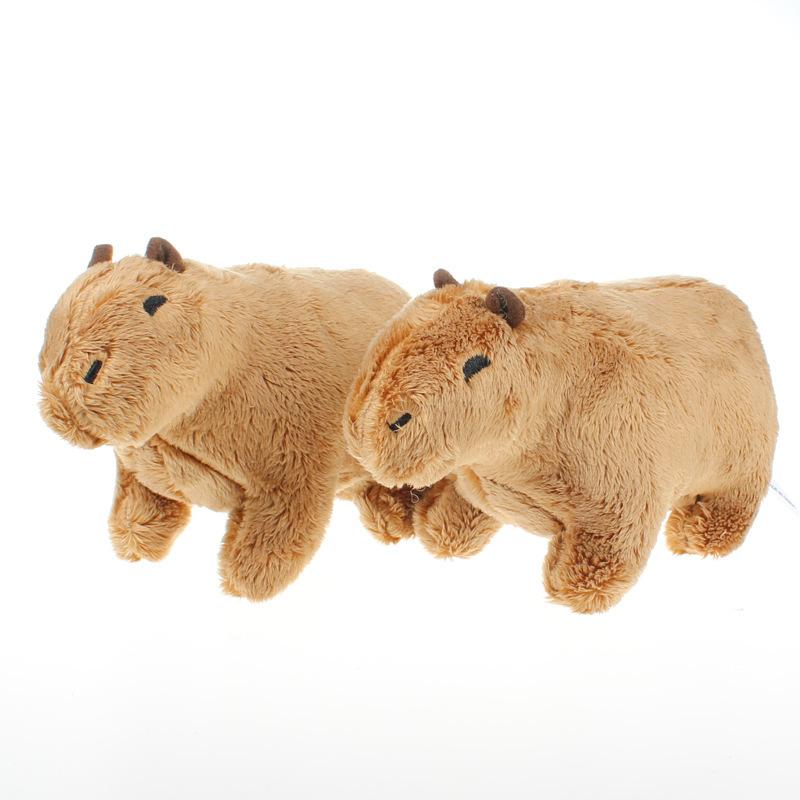 18-30cm Capybara Plush Simulation Capibara Anime Fluffty Toy Cute Doll Stuffed Animals Soft Doll Plush Christmas Perfect Gift