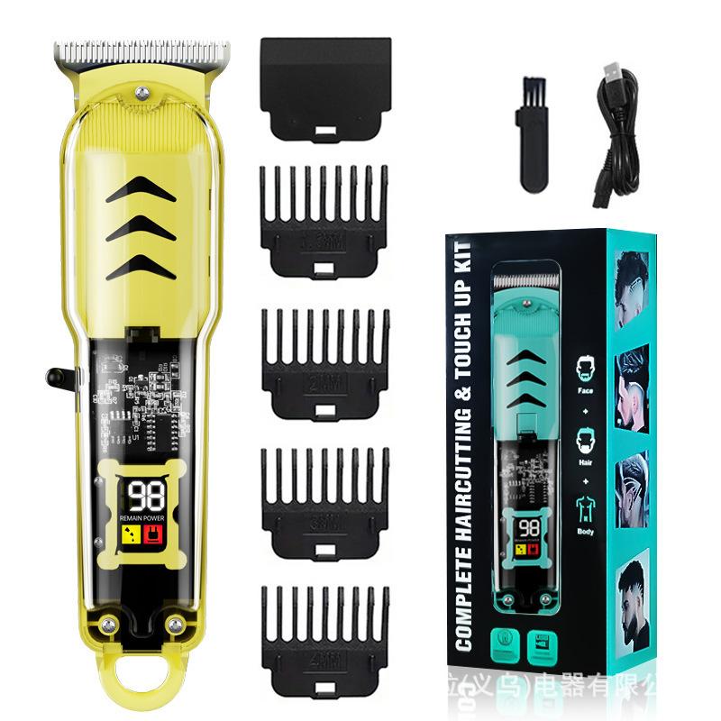 New style hair clipper transparent hair clipper hair clipper hair salon hair clipper professional barber shop electric clipper razor