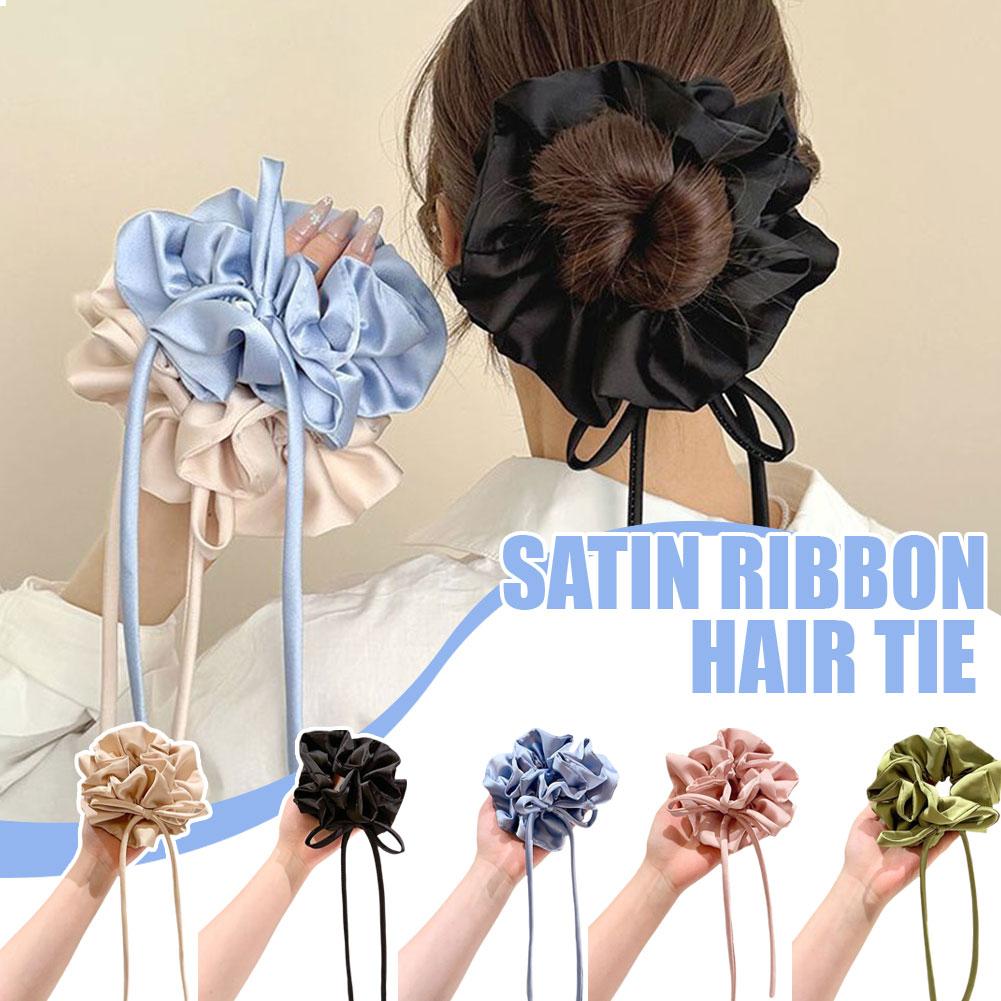 Headband with Satin Ribbon Bow