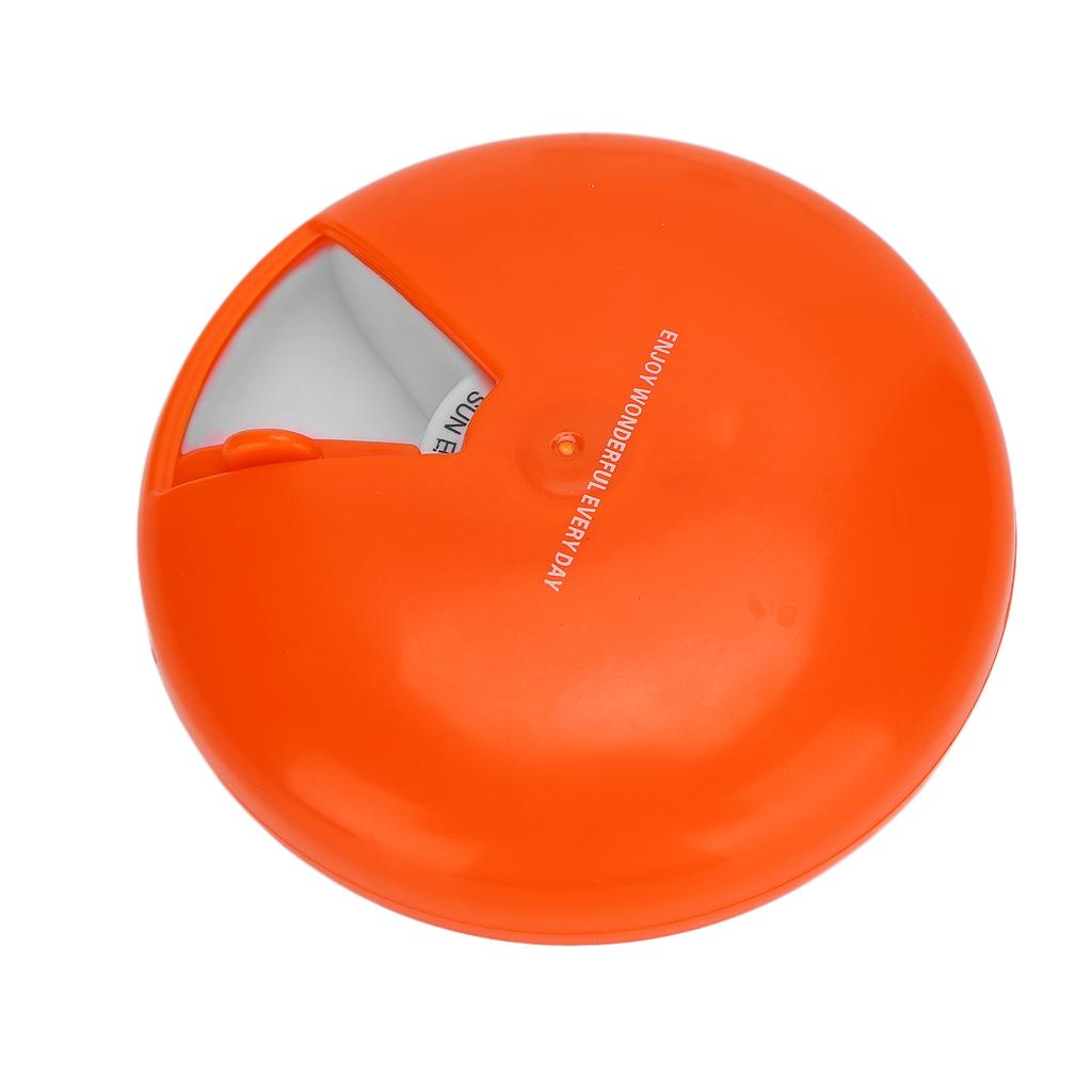 7 Grid Portable Medicine Organizer Box Rotating Weekly Pills Case Container for Outdoor Home Travel