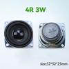 2PCS Speaker Horn 4R 3W 5W Diameter 36mm 40mm 45mm 50mm 52mm 57mm 78mm Amplifier Rubber Gasket Loudspeaker Trumpet 4 Ohm