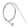 Laboratory Testing 4mmx100mm K Type Temperature Sensor High Temperature Probe High Temperature Sensor 1 Piece Included