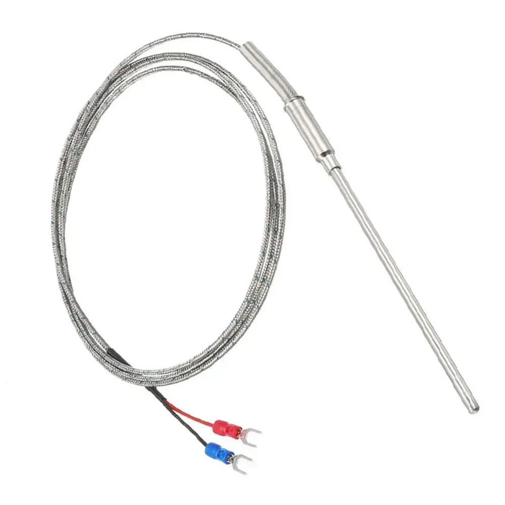 Laboratory Testing 4mmx100mm K Type Temperature Sensor High Temperature Probe High Temperature Sensor 1 Piece Included