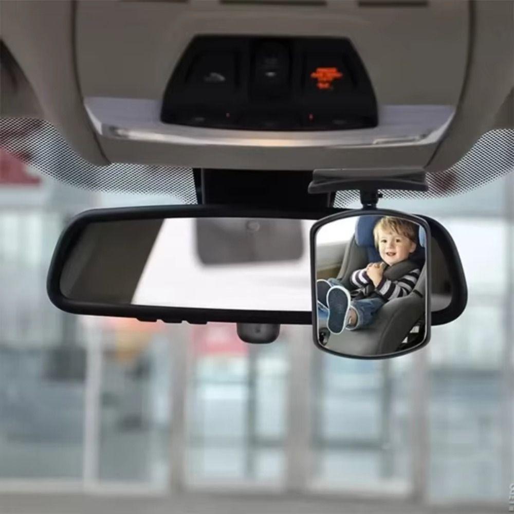 Convex Mirror Baby Safety Mirror 360 Degree Adjustable Back Seat Mirror  Auto Observing