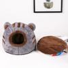 Detachable Winter Cat Bed Cute Cat Ears Tent Cozy Cave New Puppy House  Pet Supplies