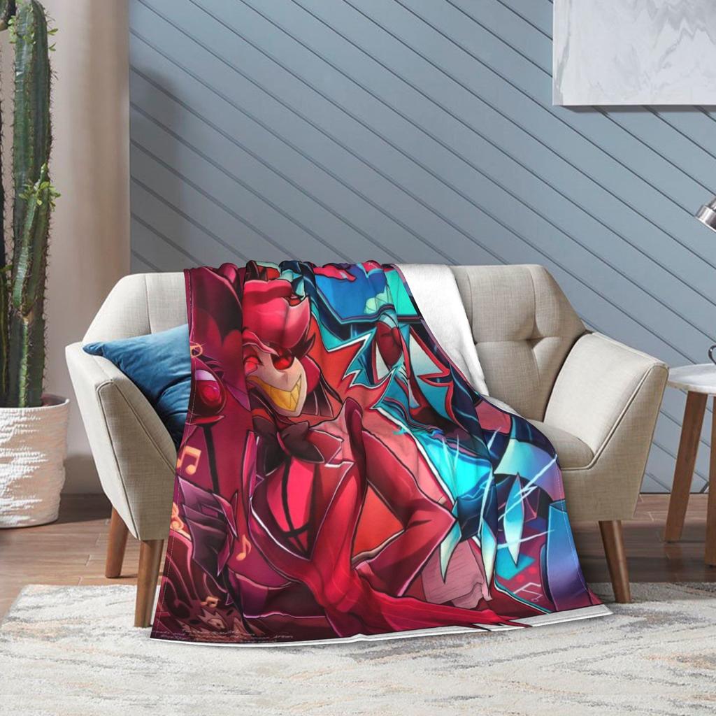 H-Hazbins H-Hotels vox 2 Gift Blanket For Men Women Cozy Soft Throw Blankets for Living Room 50x60 Inches Multi-size