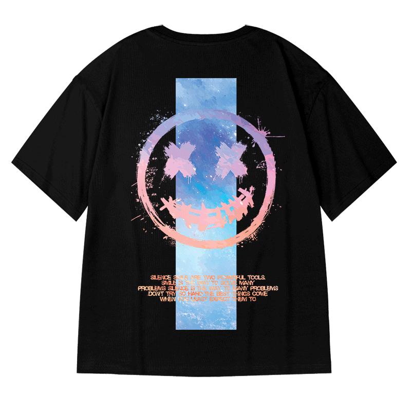 

Мужская футболка с короткими рукавами, модная брендовая летняя свободная мужская футболка с половиной рукавов, простая мужская футболка с принтом