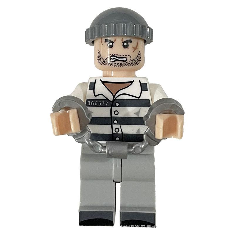 Police Prisoner Thief Series Doll Accessories Building Block