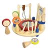 Learning Game - I M TOY - Melody Mix Music Center - Solid Wood - 10 Instruments - Bright Colors