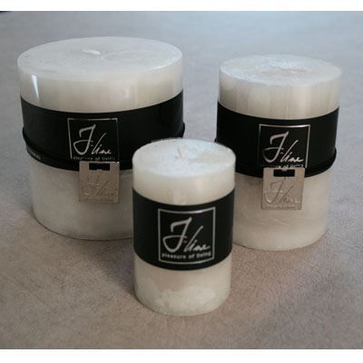 Bougie cylindrique Sable MM