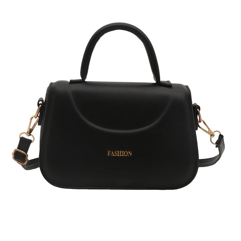 

Нова сумка ретро жіноча сумка для приміських поїздок індивідуальна універсальна сумка через плече сумочка однотонна жіноча сумка-сумка чорний