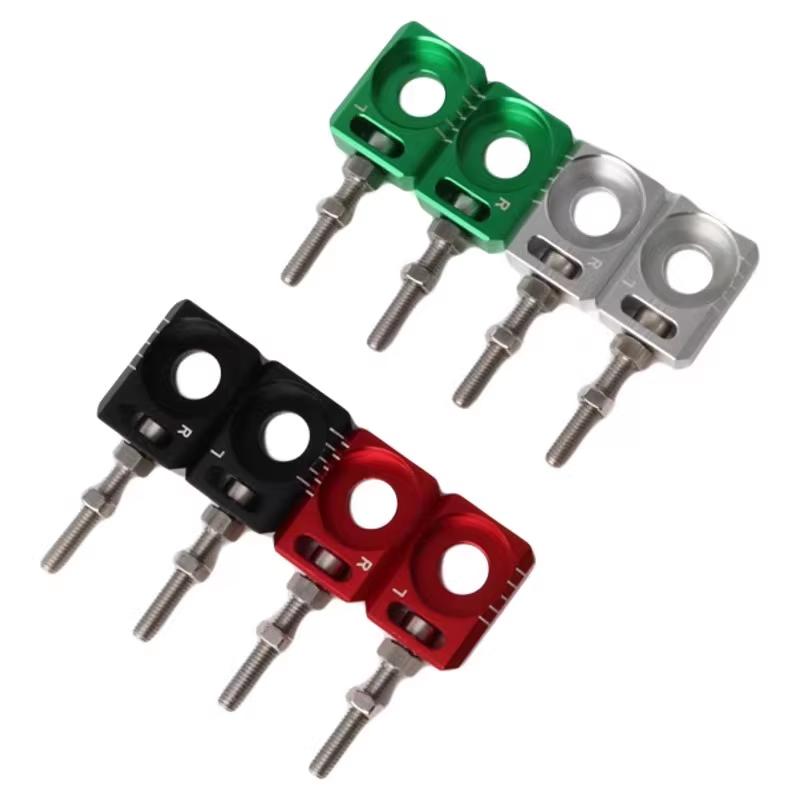 Motorcycle Rear Axle Block Chain Regulator Adjuster Bolt for Surron Light Bee X/S Segway X260 X160 for TALARIA6.t0/8.0 X3/MX3/4