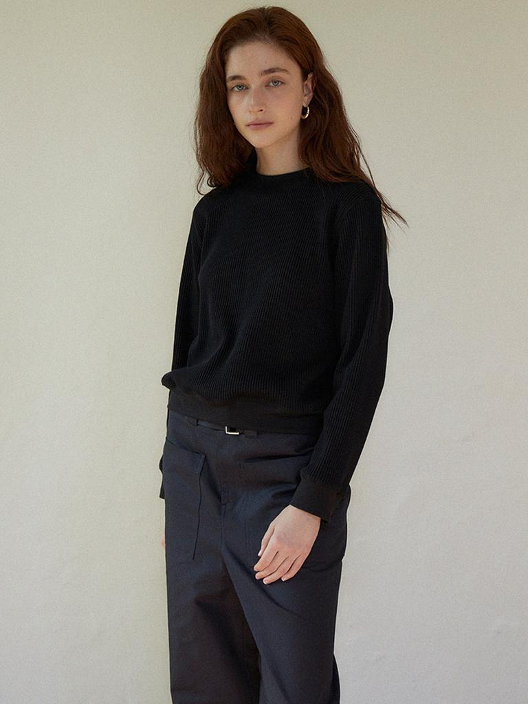 Laleugo Waffle Top (Black)