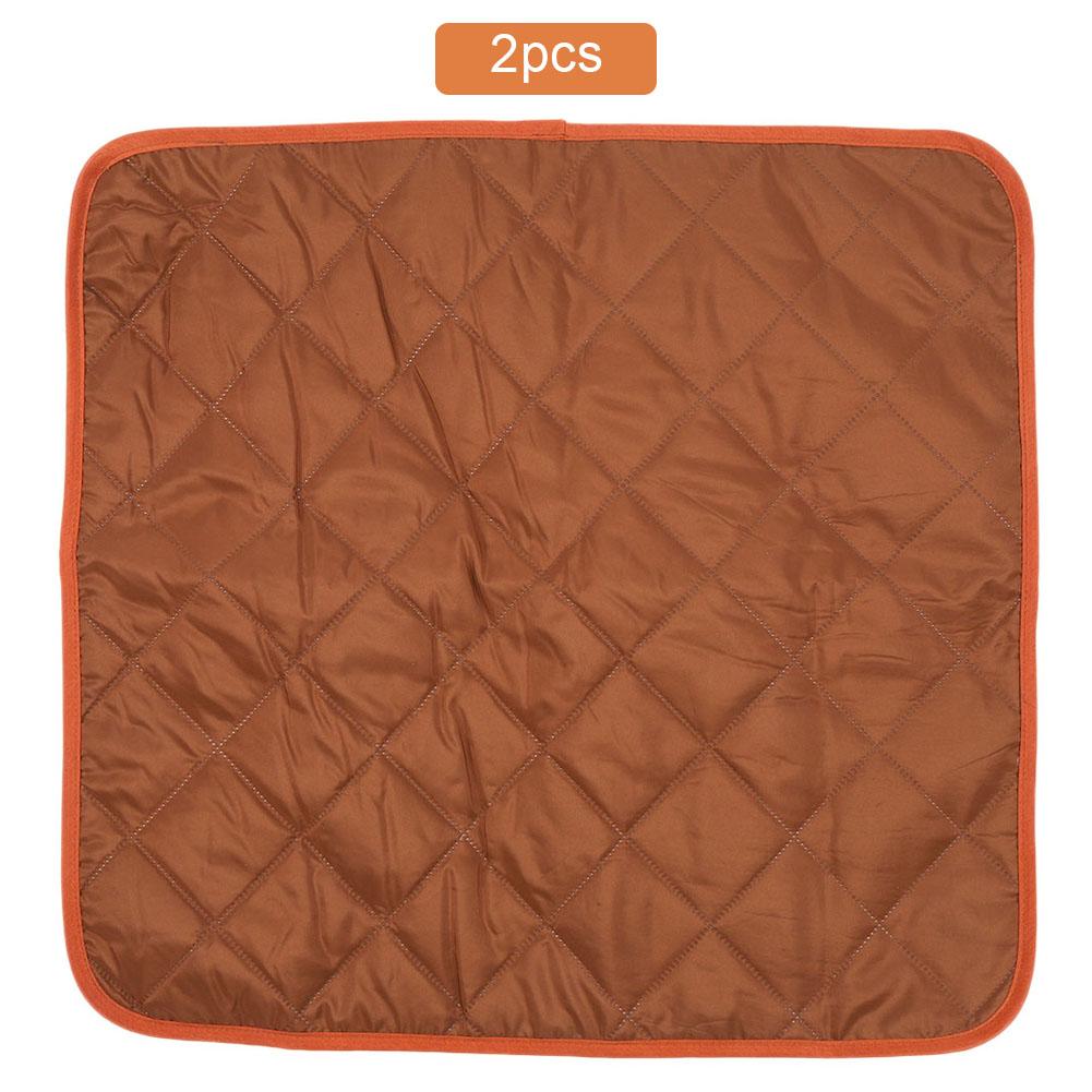 2pcs Multi Functional Reusable Water Absorbent Chair Sofa Wheelchair Cushion(Black )