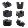 Universal Car Lift Jack Stand Rubber Pads Floor Slotted Car Jack Rubber Pad Frame Protector Adapter Jacking Tool