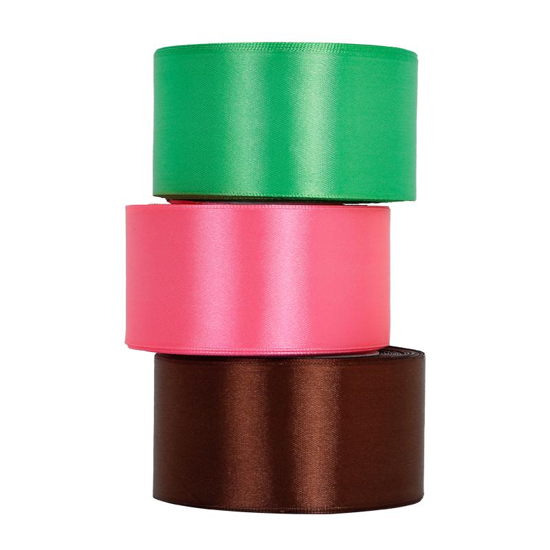Cinta de Rosa de Seda Hecha a Mano de 4 cm para Envolver Regalos y Joyería DIY