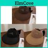 Fashion Butterfly Knot Summer Straw Hat With Wide Brim And Breathable Design For Sun Protection