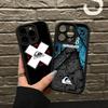 Surfmerk Q-QuiksilverS Logo Telefoonhoesje Voor IPhone 17 16 15 14 Plus 13 12 11 Pro Max Siliconen Cover