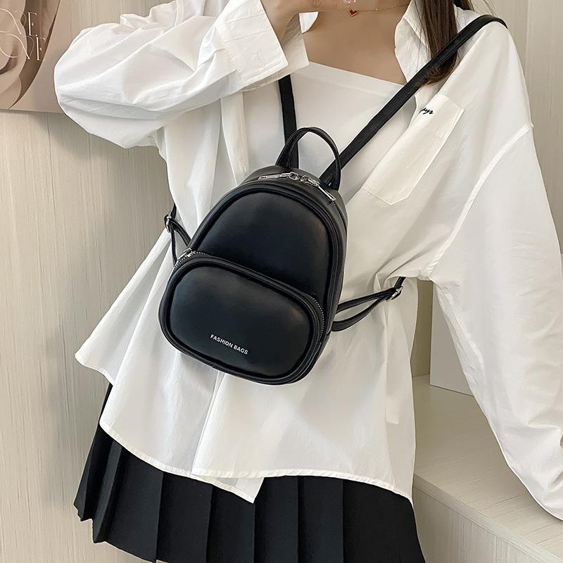 Borsa da Donna Zaino Nuova Borsa Quadrata Piccola Borsa a Spalla Borsa Colore Caramella Zaino Piccolo alla Moda Zaino Carino