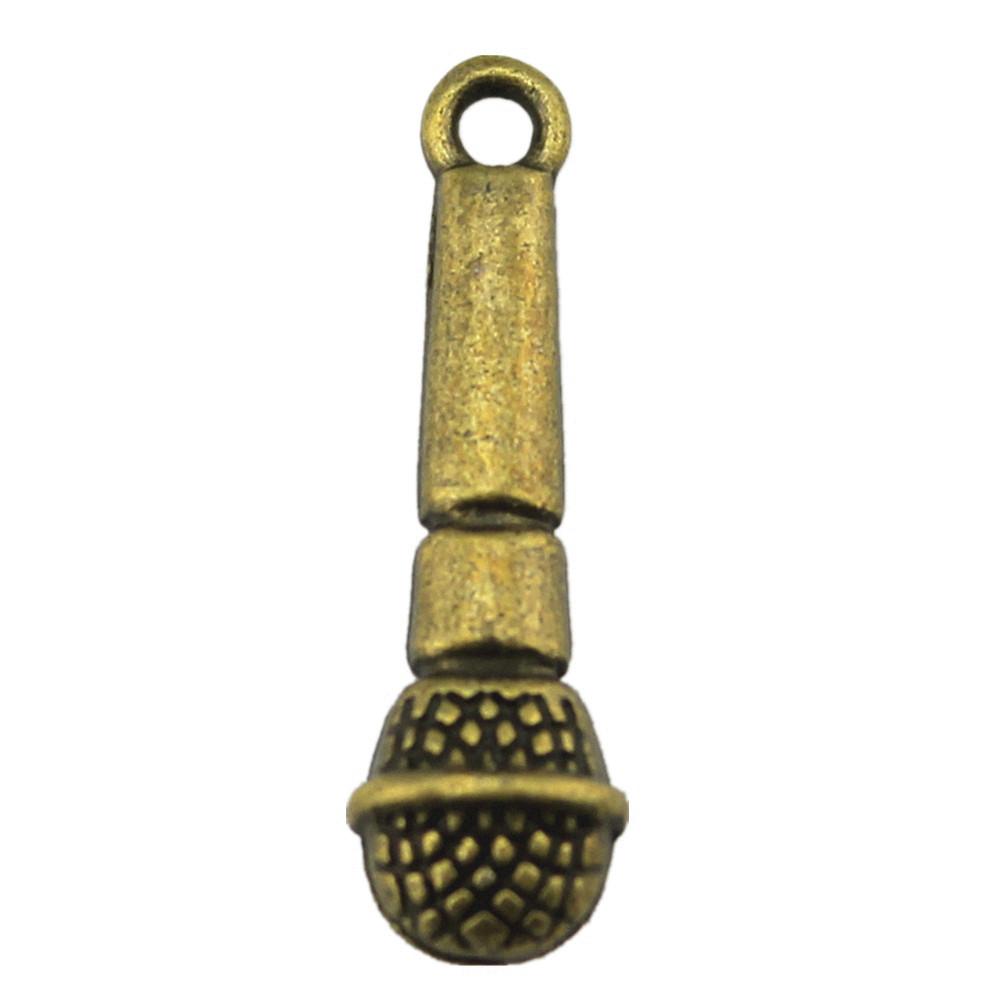 Musical Charms Multi Color Alloy Guitar Pendants For Music Themed Jewelry Making