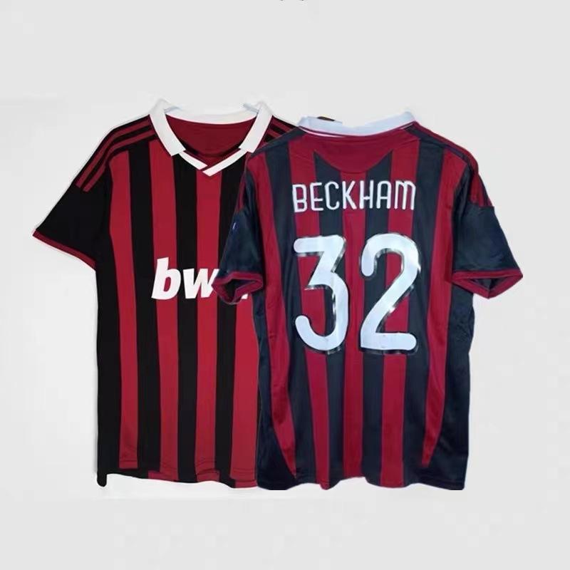 Vintage jersey 0607AC Milan No. 22 Kaka national team Brazil France Portugal short-sleeved home and away jersey