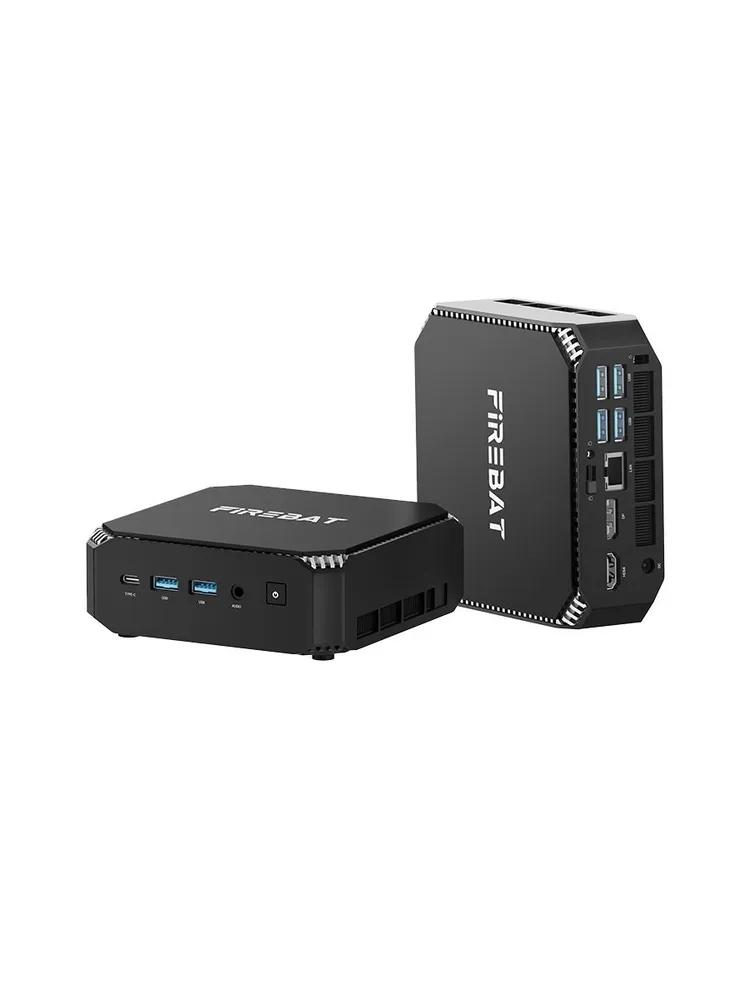 Firebat A6 Mini PC AMD Ryzen7 7735HS 8-core 16-thread Computer 16GB LPDDR5 RAM 512GB SSD WiFi 6 BT5.2 Mini PC 4K Windows11 Desktop Computer