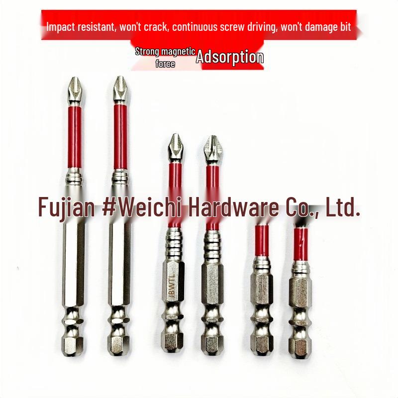 Shockproof Anti-slip Magnetic Phillips Screwdriver Bits Set - Strong, Super Hard S2 for Electric Screwdrivers, Hand Drills, and Air Wrenches