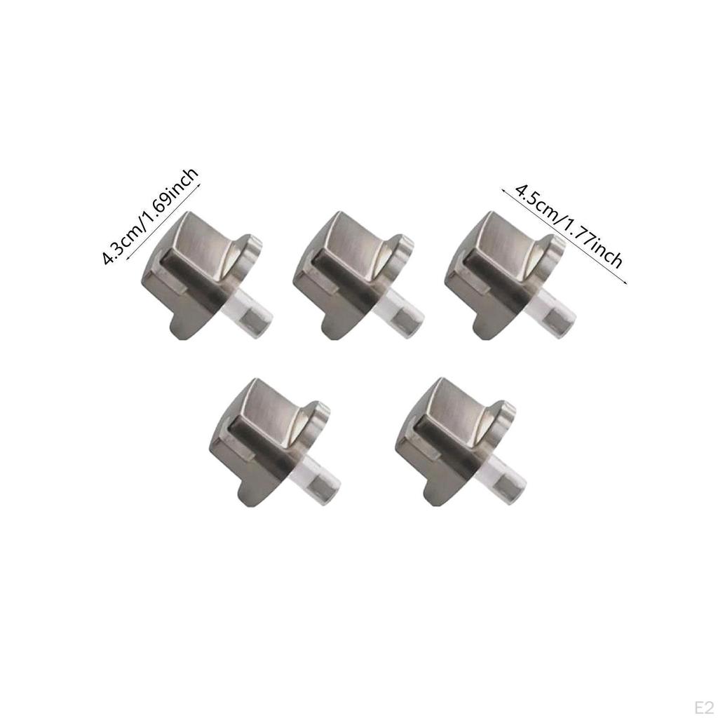 5 Pieces Burner Knobs Control Switch Lightweight Stove for Lcg3691ST Lcg3011ST