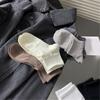 Mens Athletic Basic Solid Color Cotton Crew Socks Moisture Wicking Running Elastic Cuff Short Tube Ankle Socks for Men