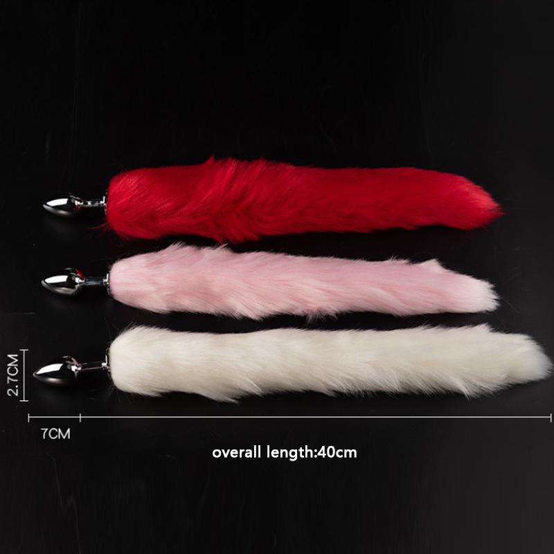 Fuchsschwanz Anal Plug Outdoor Hinten Anal Plugs Erwachsene Erotische Sex Produkte Unisex Masturbator Alternative Sm