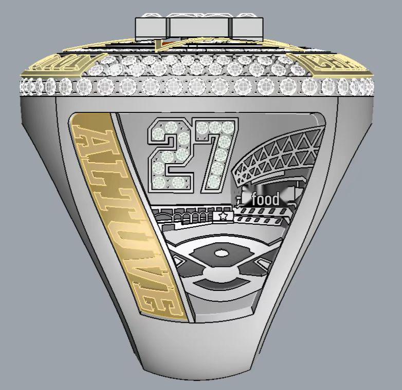 MLB 2022 Houston Astros Championship Ring - New Style Jewelry