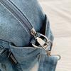Vintage Denim Women's Bag Large Capacity Stitching Tote Women's Bag