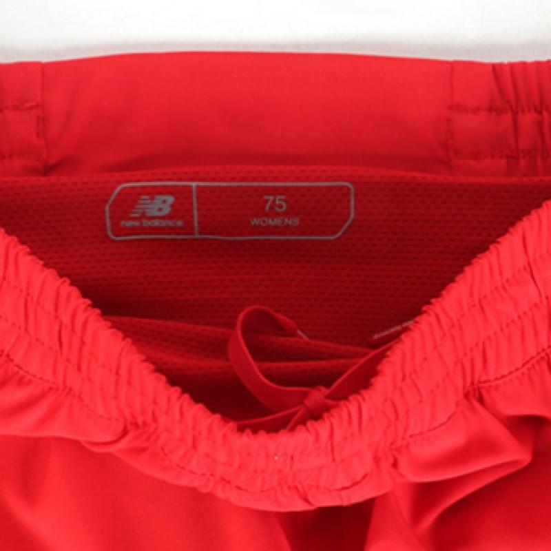 New Balance Women S Hanzo 3 Inch ShortS  Nbnv927072 20   Red