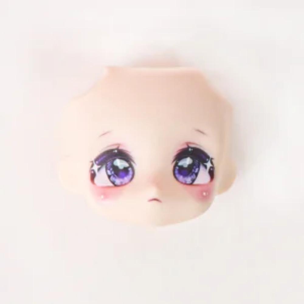 Lalka OB11 Twarz Lalki 1/12 Lalka BJD Twarz Z Oczami 3D Anime Naklejki Urocza Zmienna Twarz Dla Główki GSC Akcesoria DIY Dla Prezentu Dla Dziewczynki Zabawka Dla Dzieci